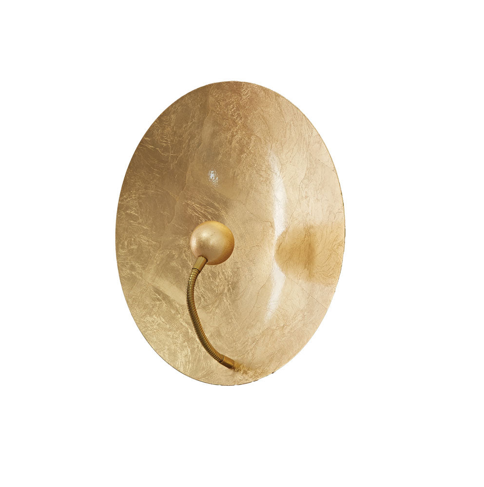 WLC 2494 ΑΠΛΙΚΑ ΜΕΤΑΛΛΙΚΗ ΣΤΡΟΓΓΥΛΗ LED Φ30εκ