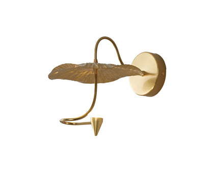 WLC 1290 ΑΠΛΙΚΑ ΜΕΤΑΛΛΙΚΗ LED ΝΟΥΦΑΡΟ ΧΡΥΣΟ LED 20x25.5εκ