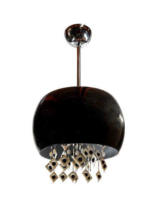 PDT 301 BK# 1/Φ ΜΑΥΡΟ ΜΠΟΜΠΕ ΜΕ ΔΙΑΚΟΣΜΗΤΙΚΑ ΦΙΛΝΤΙΣΙ 3xG9 Φ23x(50-70)