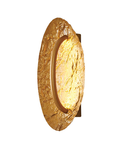 WLC 2495 ΑΠΛΙΚΑ ΜΕΤΑΛΛΙΚΗ ΟΒΑΛ LED 15x25εκ