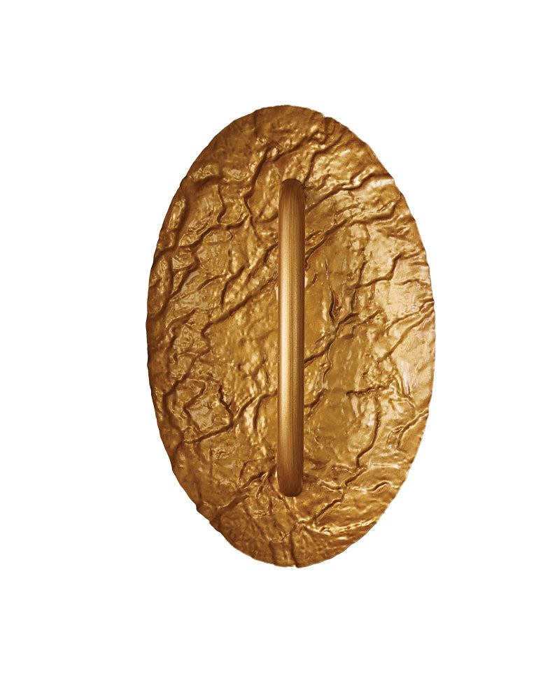 WLC 2495 ΑΠΛΙΚΑ ΜΕΤΑΛΛΙΚΗ ΟΒΑΛ LED 15x25εκ