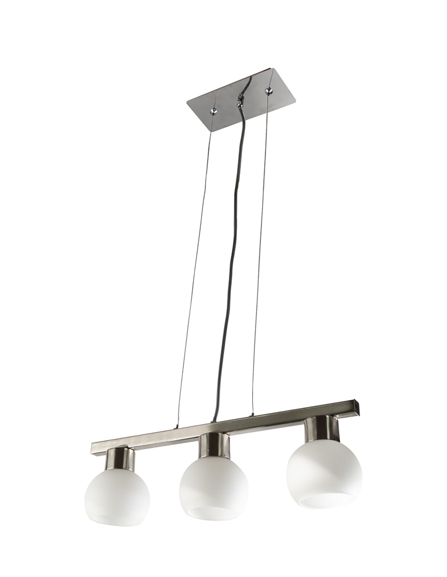 OPDT 6104-3# ΡΑΓΑ 3/Φ ΜΕΤΑΛΛΟ ΜΕ ΓΥΑΛΙ ΟΠΑΛΙΝΑ ΜΠΑΛΙΤΣΑ E14 42x22x100