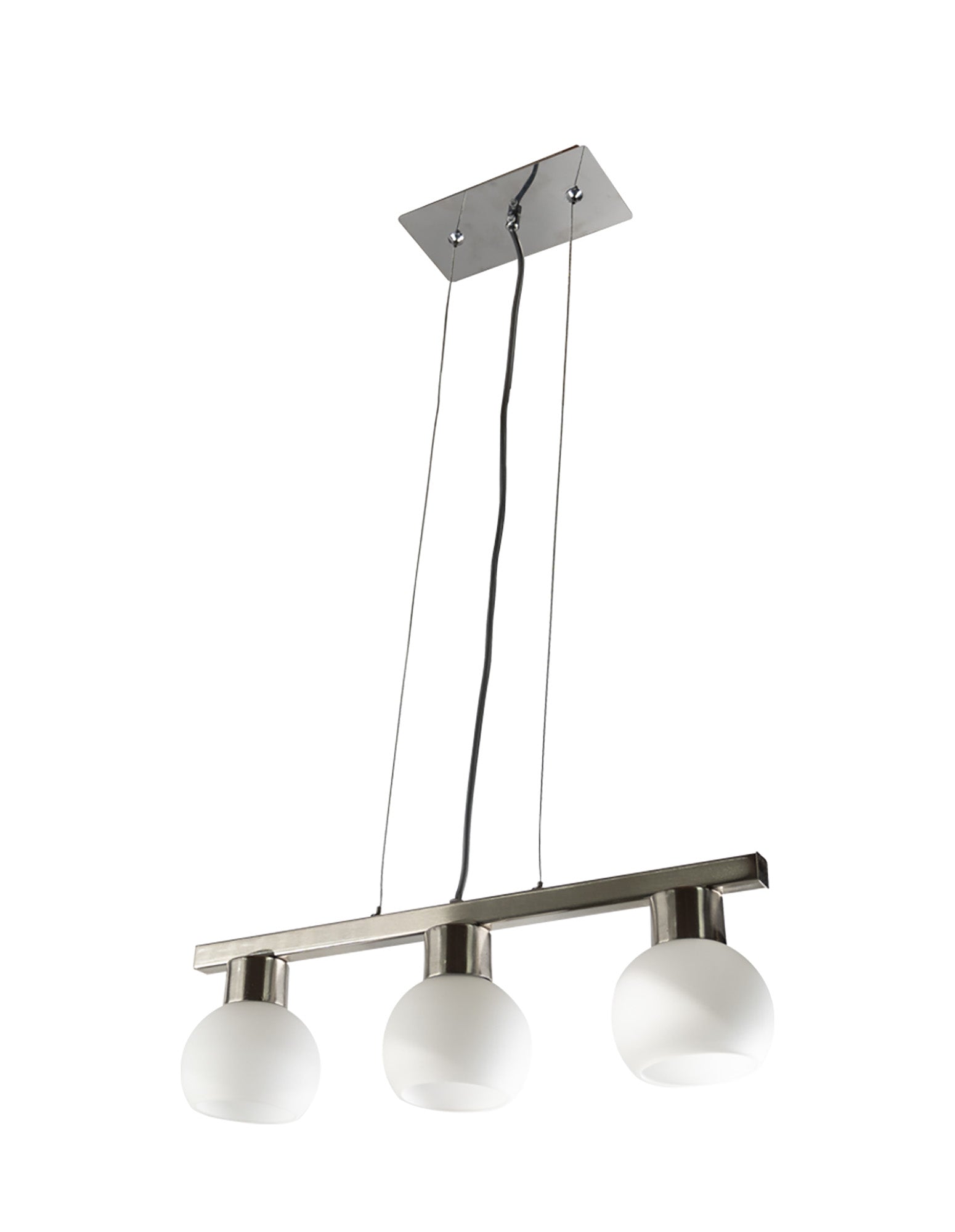 OPDT 6104-3# ΡΑΓΑ 3/Φ ΜΕΤΑΛΛΟ ΜΕ ΓΥΑΛΙ ΟΠΑΛΙΝΑ ΜΠΑΛΙΤΣΑ E14 42x22x100