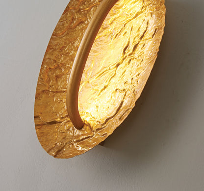 WLC 2495 ΑΠΛΙΚΑ ΜΕΤΑΛΛΙΚΗ ΟΒΑΛ LED 15x25εκ