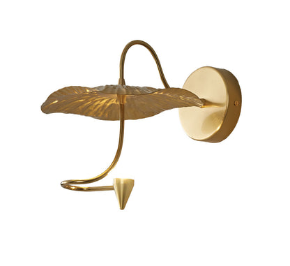 WLC 1290 ΑΠΛΙΚΑ ΜΕΤΑΛΛΙΚΗ LED ΝΟΥΦΑΡΟ ΧΡΥΣΟ LED 20x25.5εκ