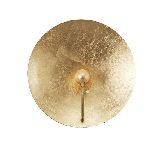 WLC 2494 ΑΠΛΙΚΑ ΜΕΤΑΛΛΙΚΗ ΣΤΡΟΓΓΥΛΗ LED Φ30εκ