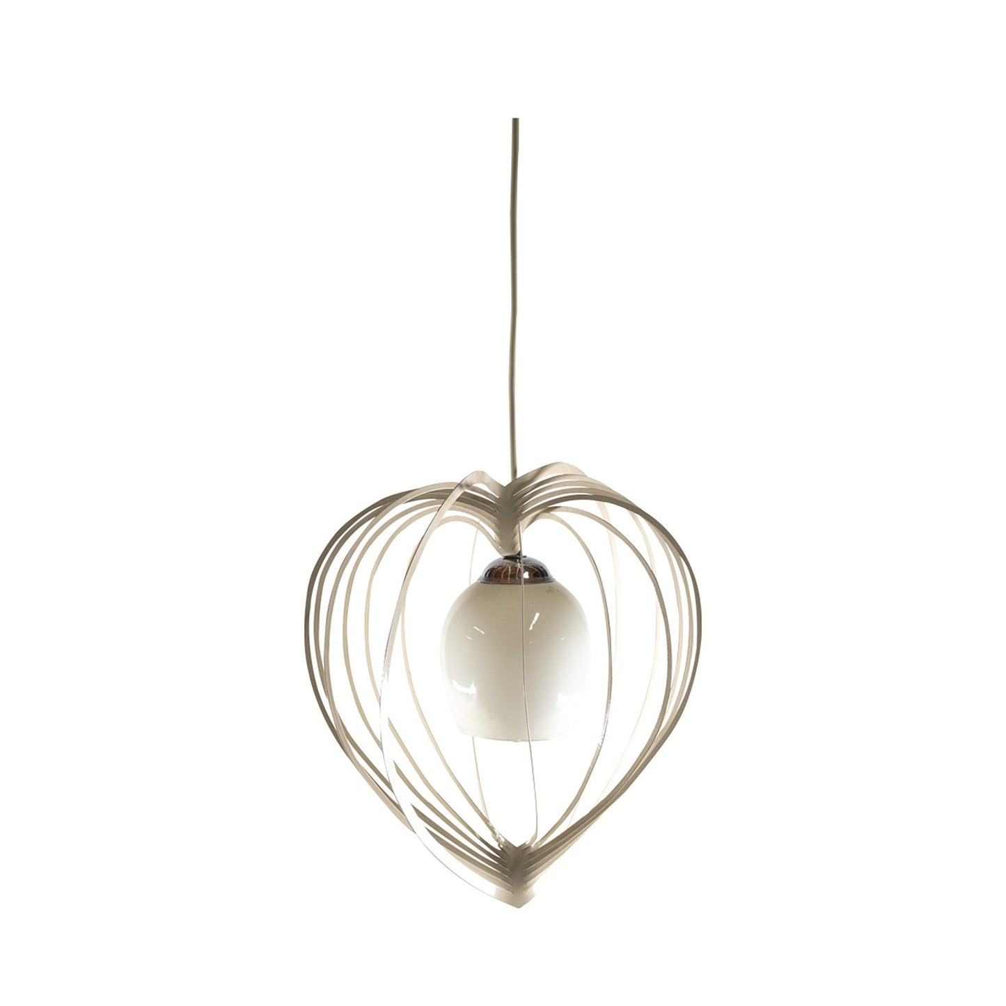 OPDT 6098 # 1/Φ ΚΑΡΔΟΥΛΑ ΜΕ ΓΥΑΛΙ WH-BG-RD Φ37x80