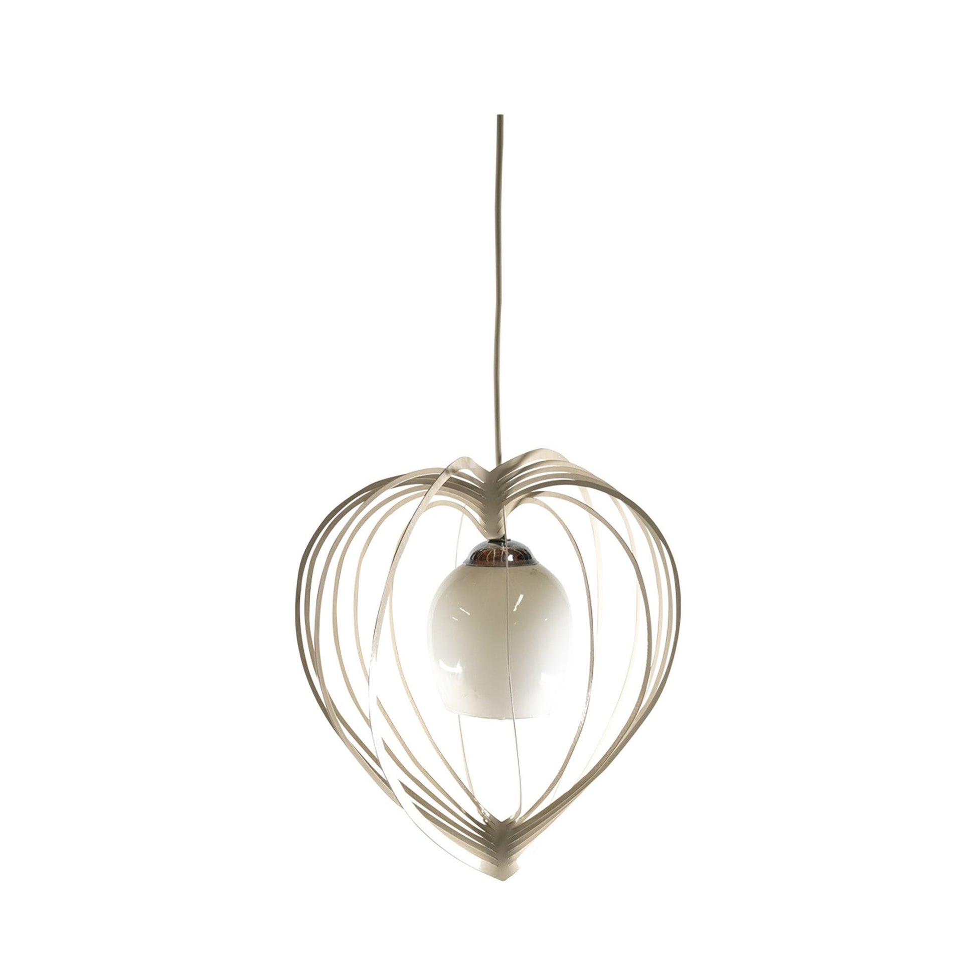 OPDT 6098 # 1/Φ ΚΑΡΔΟΥΛΑ ΜΕ ΓΥΑΛΙ WH-BG-RD Φ37x80