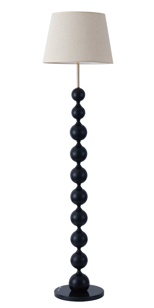 FLC 9912 ΔΑΠΕΔΟΥ ΜΑΥΡΕΣ ΜΠΙΛΙΕΣ ΒΑΣΗ ΜΑΡΜΑΡΟ ΚΑΙ ΑΜΠΑΖΟΥΡ ΜΠΕΖ 1xΕ27 Φ40x160