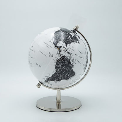 ΥΔΡΟΓΕΙΟΣ ΜΕΤΑΛΛΙΚΗ ΑΣΗΜΙ-ΛΕΥΚΗ-ΜΑΥΡΗ 20εκ