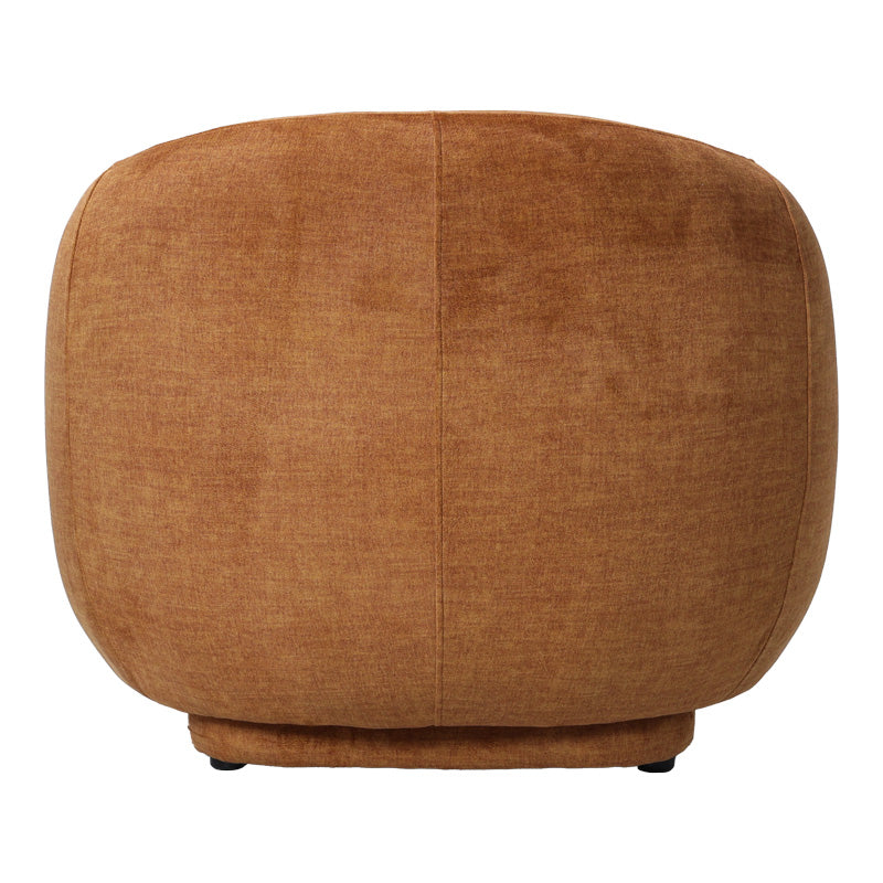 Πολυθρόνα Freya Ύφασμα σε Μελί Απόχρωση 93x87x76