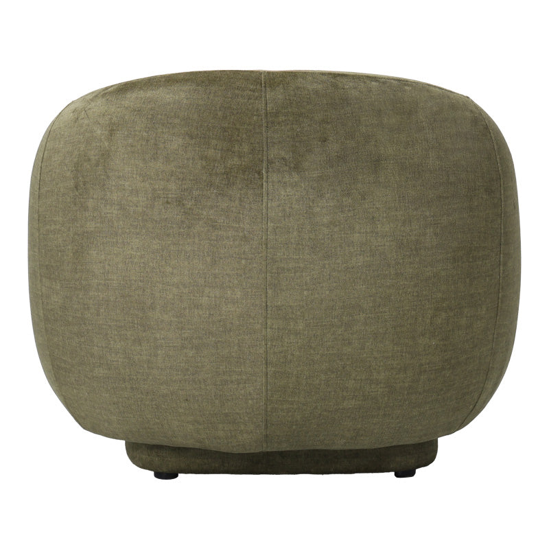 Πολυθρόνα Freya Ύφασμα σε Λαδί Απόχρωση 93x87x76