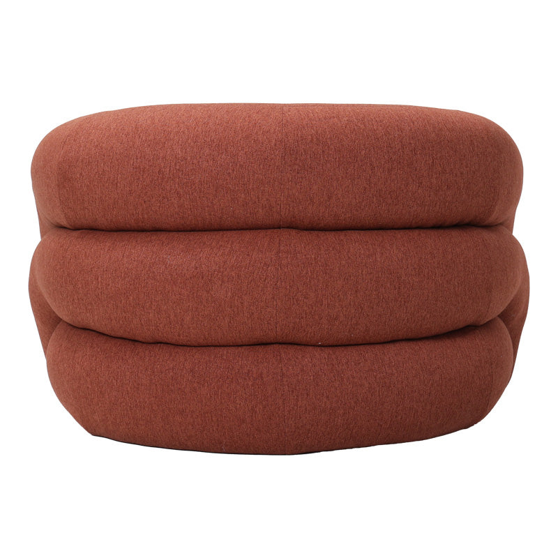 Πολυθρόνα Lexy Ύφασμα σε Κεραμιδί Απόχρωση 100x89.5x60