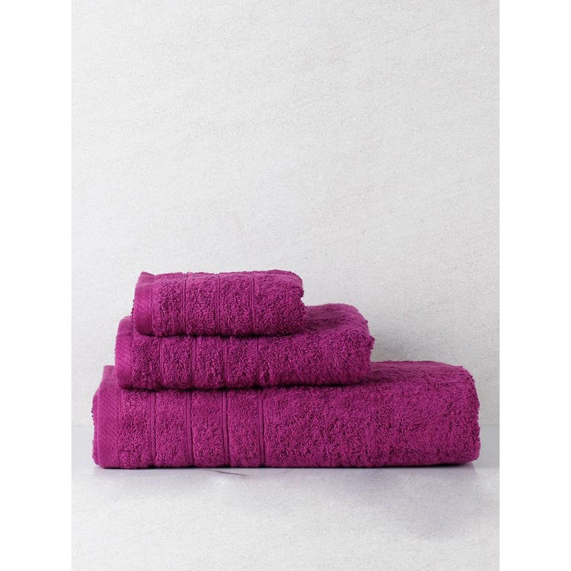 Πετσέτα Πενιέ Dory 17 Dark Mauve Σετ 3 Τεμ.