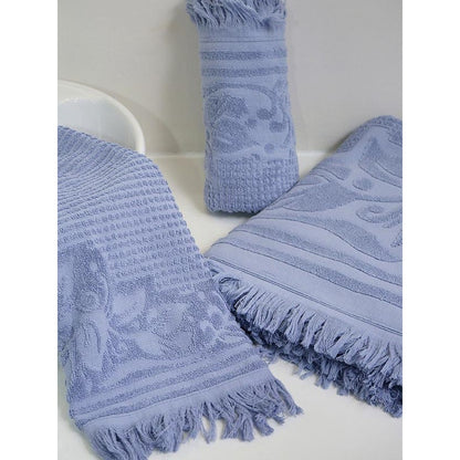 Πετσέτα Κρόσι 7 Blue Προσώπου 50x90εκ