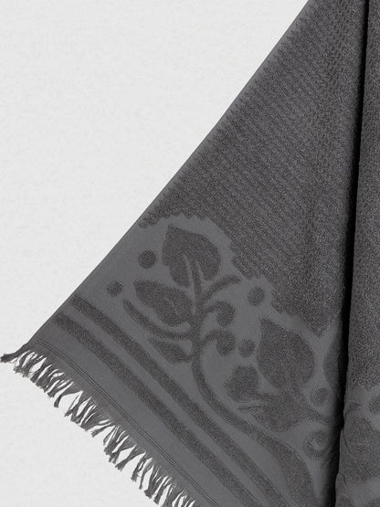 Πετσέτα Κρόσι 5 Dark Grey Μπάνιου 80x150εκ