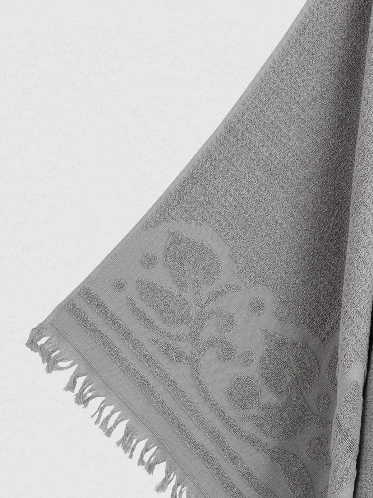 Πετσέτα Κρόσι 6 Light Grey Μπάνιου 80x150εκ