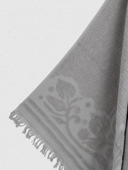 Πετσέτα Κρόσι 6 Light Grey Μπάνιου 80x150εκ