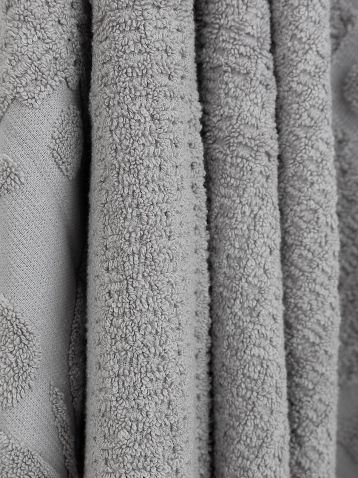 Πετσέτα Κρόσι 6 Light Grey Μπάνιου 80x150εκ