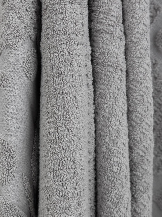 Πετσέτα Κρόσι 6 Light Grey Μπάνιου 80x150εκ