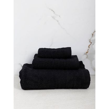 Πετσέτα Χίμπουρι 15 Black Προσώπου 50x90εκ