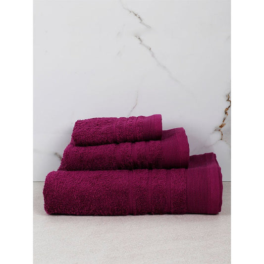 Πετσέτα Χίμπουρι 5 Mauve Προσώπου 50x90εκ
