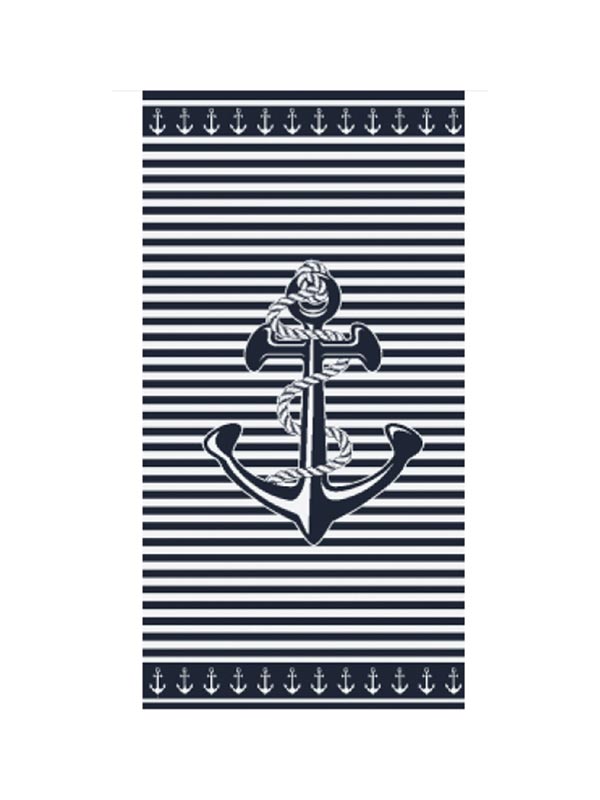 Πετσέτα Θαλάσσης Design 52 80x160εκ