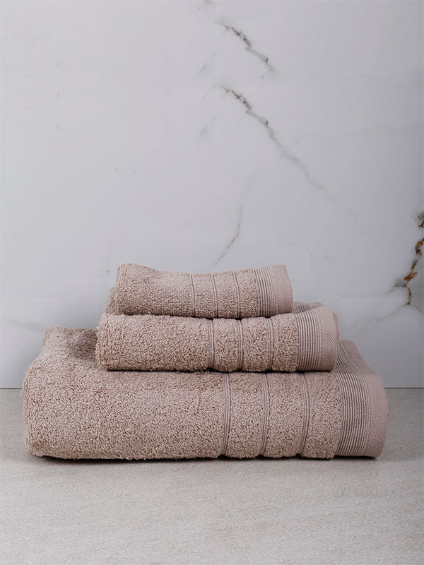 Πετσέτα Χίμπουρι 11 Medium Beige Μπάνιου 70x140εκ