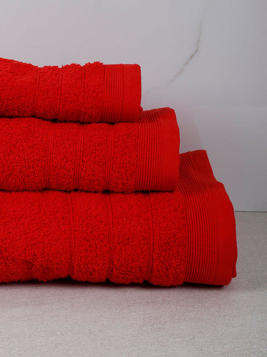 Πετσέτα Χίμπουρι 21 Red Μπάνιου 70x140εκ