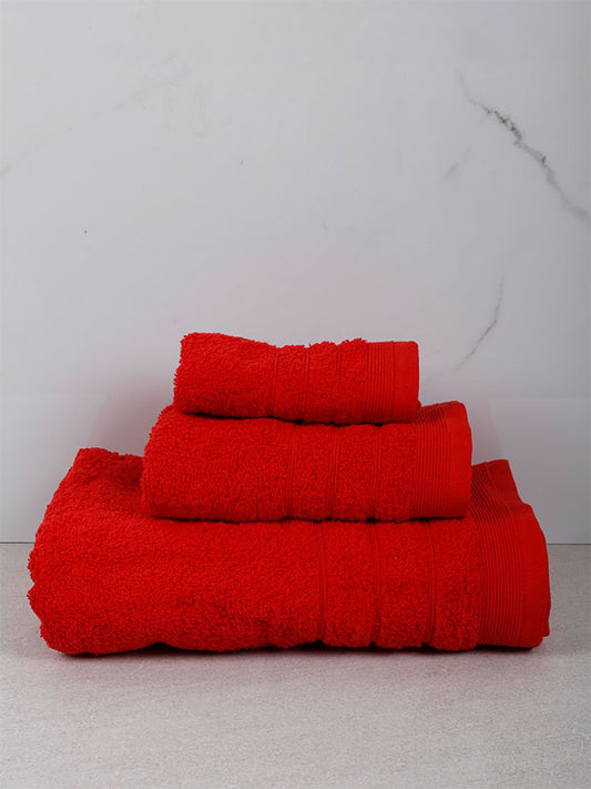 Πετσέτα Χίμπουρι 21 Red Μπάνιου 70x140εκ