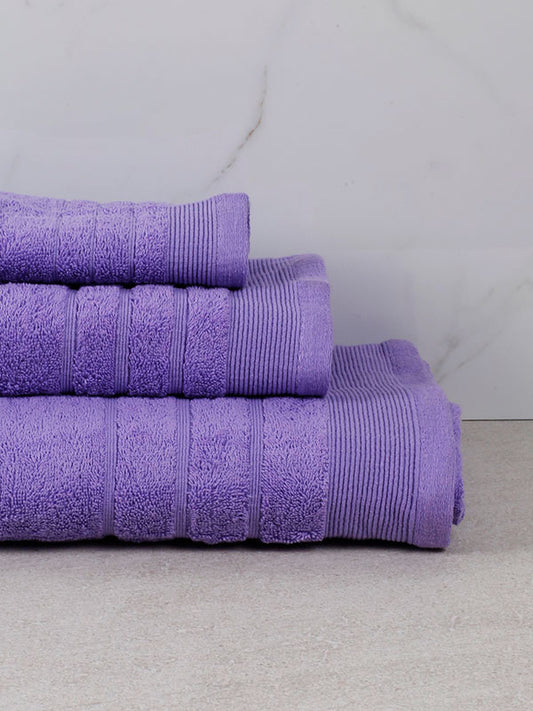 Πετσέτα Χίμπουρι 3 Levander Μπάνιου 70x140εκ