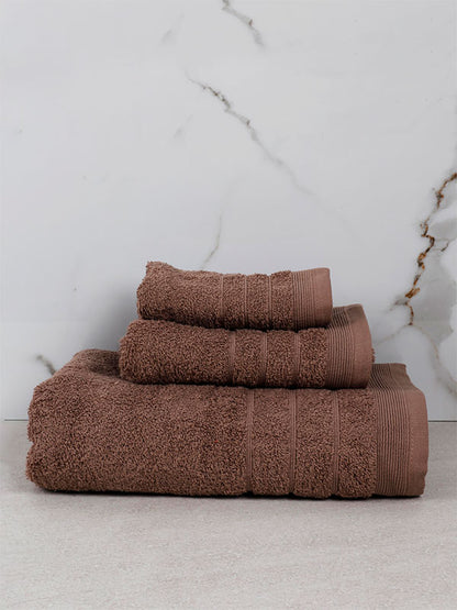 Πετσέτα Χίμπουρι 8 Mocha Μπάνιου 70x140εκ