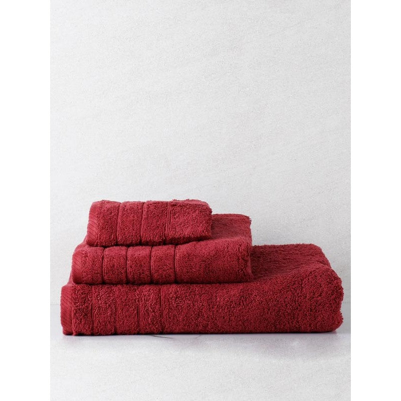 Πετσέτα Πενιέ Dory 12 Bordeaux Προσώπου 50x100εκ