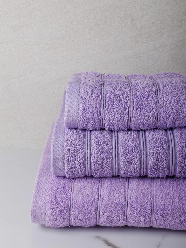 Πετσέτα Πενιέ Dory 18 Levander Μπάνιου 80x150εκ