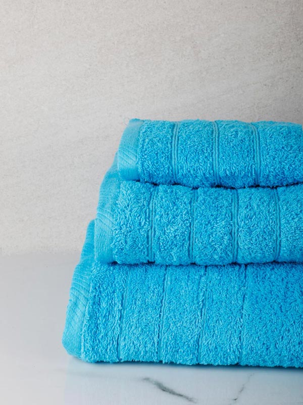 Πετσέτα Πενιέ Dory 2 Turquoise Μπάνιου 80x150εκ