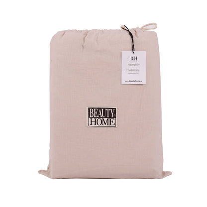 Σετ Παπλωματοθήκη Υπέρδιπλη Hilton Art 11151 230x250εκ Μπεζ