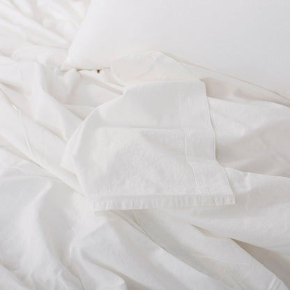 Σετ Σεντόνια Υπέρδιπλα Hilton Art 11151 240x280εκ Λευκό