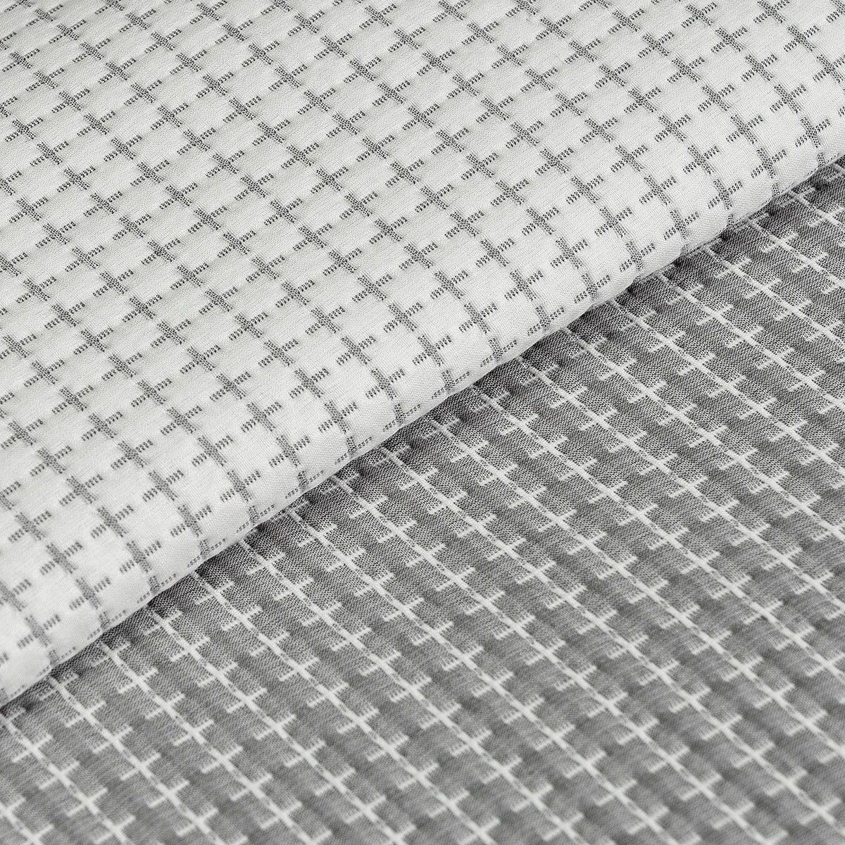 Κουβέρτα Μονή Διπλής Όψεως Cross Matelasse Art 11173 170x270εκ Γκρι