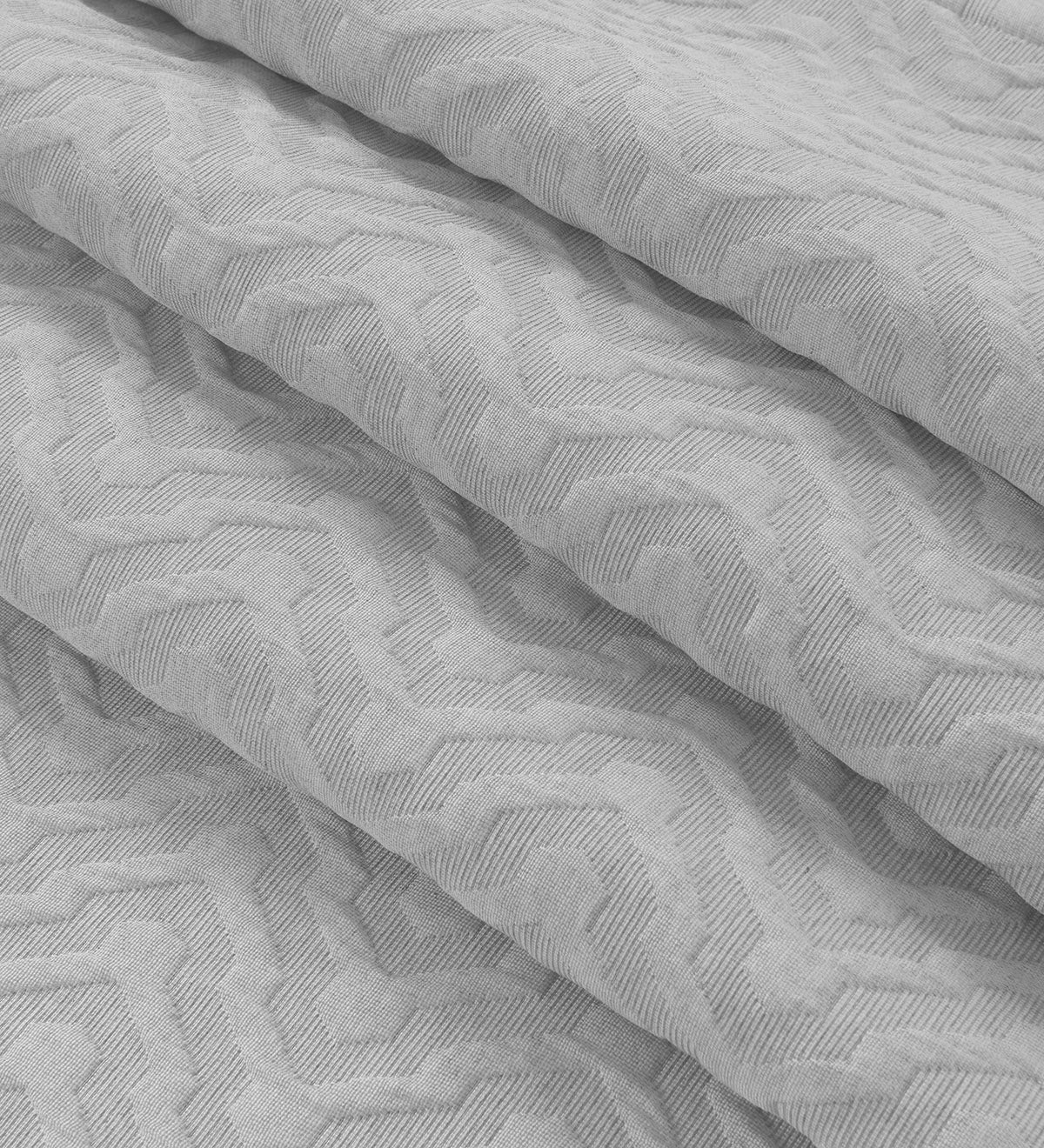 Κουβέρτα Ζακάρ King Size Action Art 11174 260x270εκ Γκρι