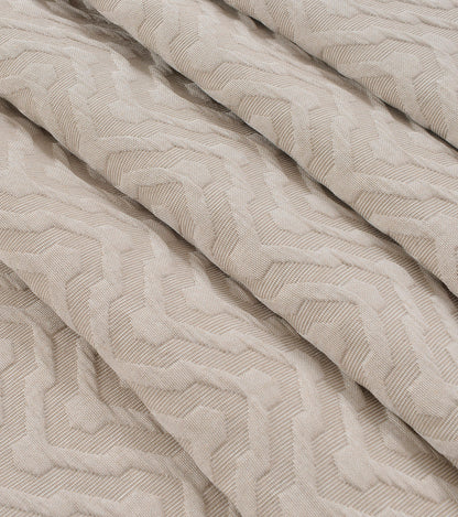 Κουβέρτα Ζακάρ Μονή Action Art 11174 170x270εκ Άμμου