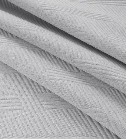 Κουβέρτα Ζακάρ Υπέρδιπλη Point Art 11175 230x270εκ Γκρι