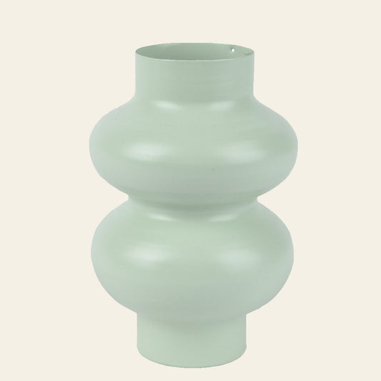 Βάζο Μεταλλικό Μέντα 13x13x20