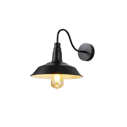 WLC 306 BK ΑΠΛΙΚΑ ΜΑΥΡΗ ΚΑΜΠΑΝΑ 1xΕ27 Φ26x30