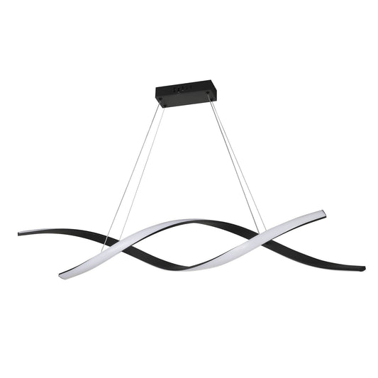 PDC 669 BK LED ΚΡΕΜΑΣΤΟ ΜΑΥΡΟ ΣΧΕΔΙΟ DNA 44W 3000K 110x25x100