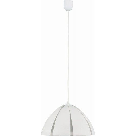 Φωτιστικό Μονόφωτο Γυαλί Λευκό Ε27 Φ25