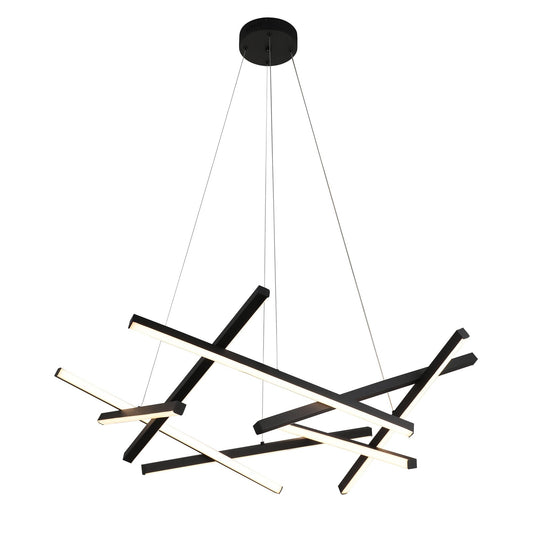 PDC 551-85 BK LED ΠΟΛΥΦΩΤΟ ΜΑΥΡΟ ΤΡΙΛΙΖΑ 96W 3000K Φ85x100