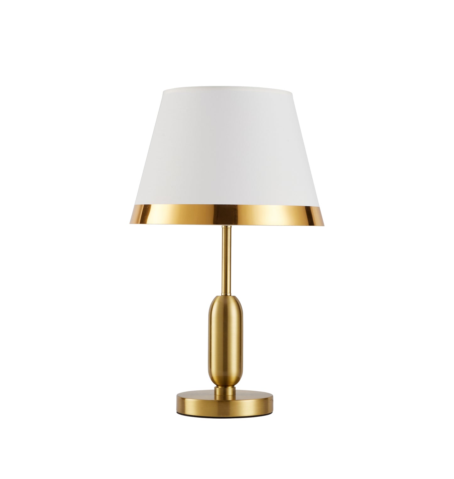 TLC 8815 AB ΕΠΙΤΡΑΠΕΖΙΑ ΛΑΜΠΑ ΟΞΥΝΤΕ ΑΠΛΗ ΒΑΣΗ ΑΜΠΑΖΟΥΡ ΜΠΕΖ ΧΡΥΣΟ ΣΙΡΙΤΙ 1xE27 Φ30x51