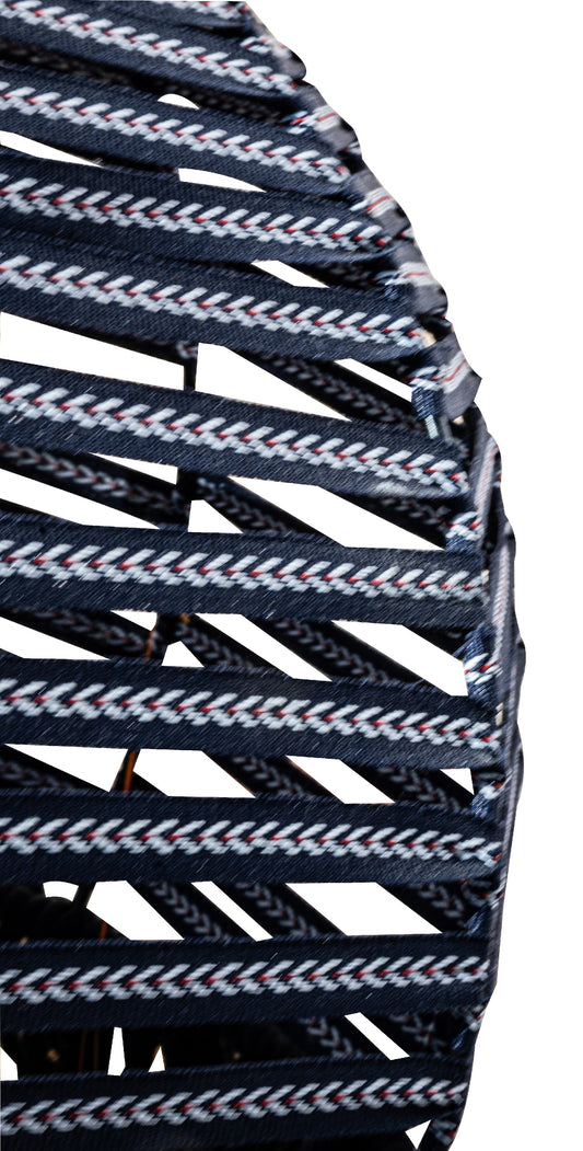 PDT 6813-NV/BK 1/Φ ΚΑΠΕΛΟ ΚΟΡΔΕΛΑ ΜΠΛΕ ΜΕ ΚΡΟΣΙΑ ΜΑΥΡΑ Φ30x110