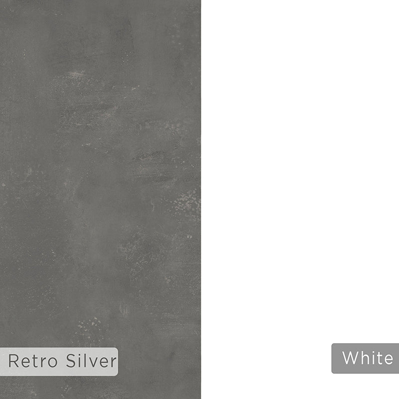 Γραφείο Εργασίας Malia Λευκό-Φυσικό-Ανθρακί Antique 120x60.5x75