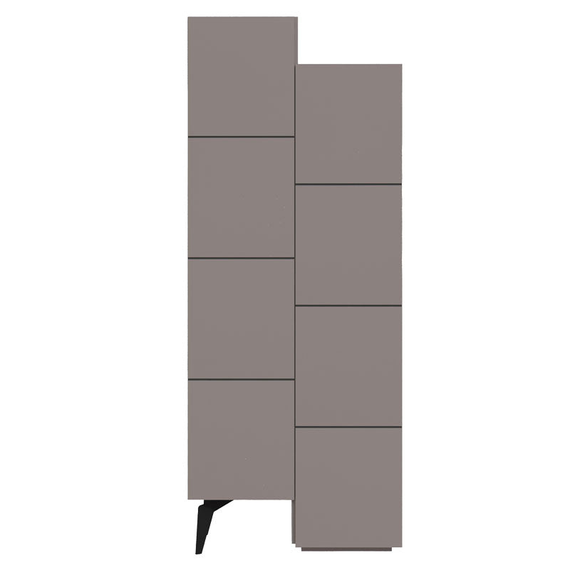 Ντουλάπι-Στήλη Romane Μόκα 62.2x37.4x155.4